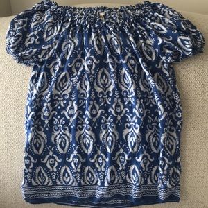 Grand & Greene bubble sleeve blouse